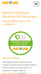 Mobile Screenshot of novum-online.com